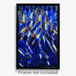 Christian Rohlfs - Abstraction (the Blue Mountain)