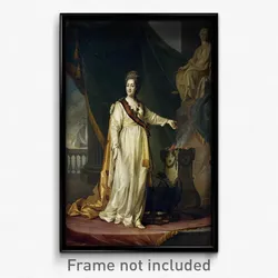 Dmitry Levitsky - Portrait of Catherine II the Legislatress in the Temple of the Goddess of Justice