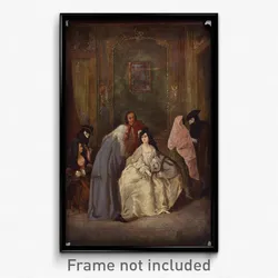 Imitator of Pietro Longhi - Meeting of the Prosecutor and his Wife
