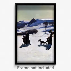 Rockwell Kent - Snow Fields (Winter in the Berkshires)