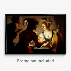 Gerard van Honthorst - The procuress