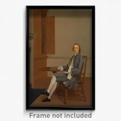 Arthur Devis - An Unknown Man Seated at a Table