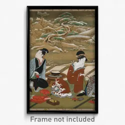 Utagawa Toyoharu - A Winter Party