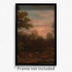 John Wootton - Classical Landscape- Evening