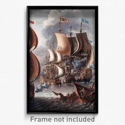 A Castro, Lorenzo - A Sea Fight with Barbary Corsairs