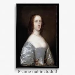 Johnson, Cornelius the elder - Portrait of a Lady in White