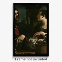 Guercino (Giovanni Francesco Barbieri) - Christ and the Woman of Samaria