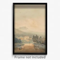 Joseph Mallord William Turner - Villa Salviati on the Arno