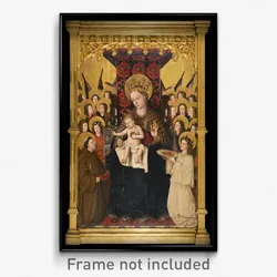 Master of the Porciúncula - Apparition of the Virgin to Saint Francis at the Porziuncola