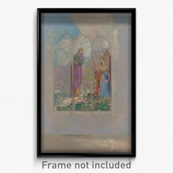 Odilon Redon - Devotion near a red bush
