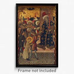 Bernat Martorell - Saint Michael, Martyrdom of Saint Eulalia and Saint Catherine