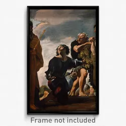 Giovanni Lanfranco (Italian - Moses and the Messengers from Canaan