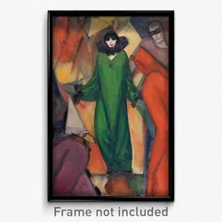 Albert Bloch - The Green Domino