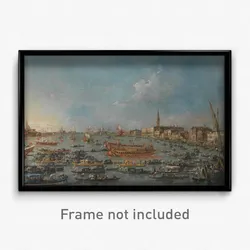 Francesco Guardi - The Bucintoro Festival of Venice