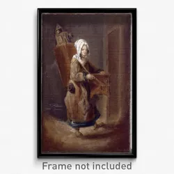 French - Girl with a Magic Lantern