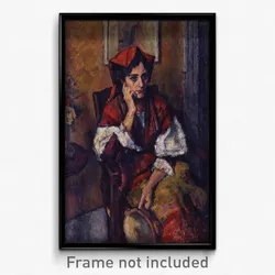 Charles Guérin - Italian Woman with Tambourine