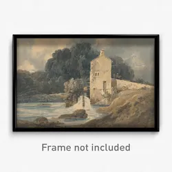 Thomas Girtin - The Abbey Mill, Knaresborough