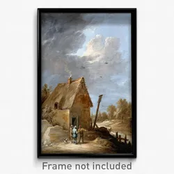 Teniers, David the younger - A Road near a Cottage