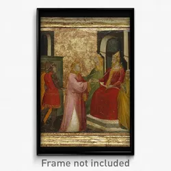 Lorenzo di Niccolò - Saint Lawrence Arraigned Before the Prefect Valerianus