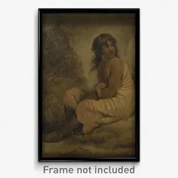 George Morland - Indian girl