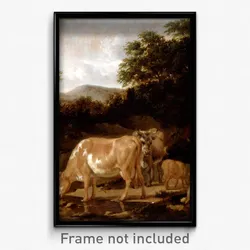 Van de Velde, Adriaen - Cows and Sheep in a Wood
