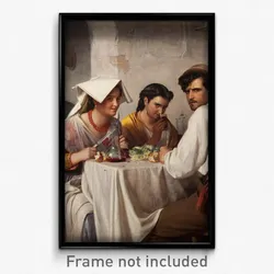 Carl Bloch - In a Roman Osteria