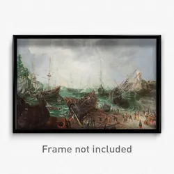 Adam Willaerts, attributed to - Harbour scene