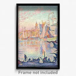 Paul Signac - The Port of Saint-Tropez
