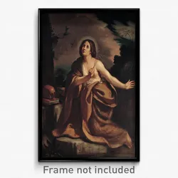 Guercino's workshop - Penitent Magdalene