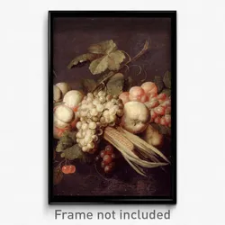 Jan Frans van Son (Attr.) - Still Life with Fruit and a Bird