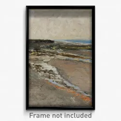 Carl Fredrik Hill - Seashore at Luc-sur-Mer