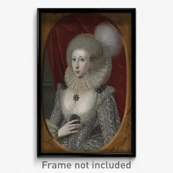 Robert Peake the Elder - Portrait of a Woman, Possibly Frances Cotton, Lady Montagu, of Boughton Castle, Northamptonshire