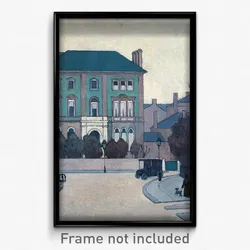 Robert Bevan - The green house, St John's Wood