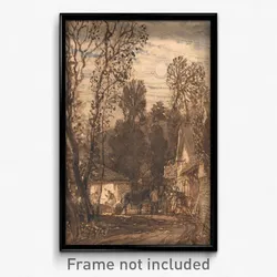 Samuel Palmer - The Wayside Smithy