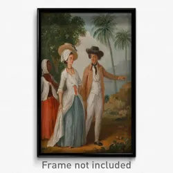 Agostino Brunias - Planter and his Wife, with a Servant