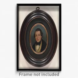 John Constable - Miniature- Portrait of Abram Constable, brother of the artist