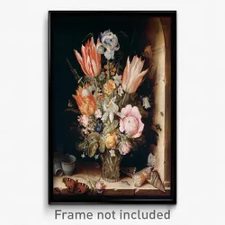 Christoffel van den Berghe, Dutch (active Middelburg), active c. 1617 - after 1628 - Still Life with Flowers in a Vase