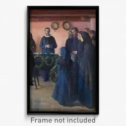 Anna Ancher - A Funeral