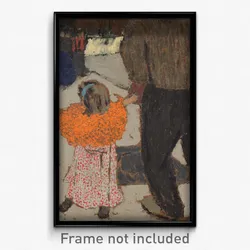 Edouard Vuillard - Child Wearing a Red Scarf