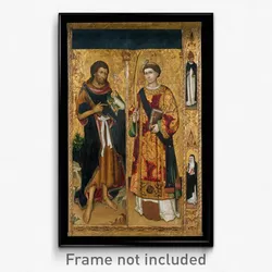 Master of Saint John and Saint Stephen - Saint John the Baptist and Saint Stephen
