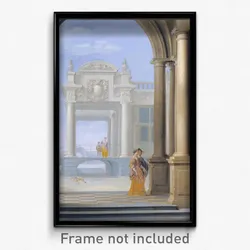Van Delen, Dirck - The Entrance to a Palace