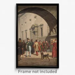 Martinus Rørbye - The Prison of Copenhagen