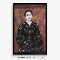 Pierre Auguste Renoir - Portrait of Mme. Paulin