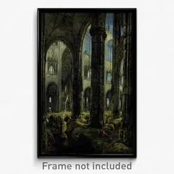 Carl Blechen - Gothic Church Ruins