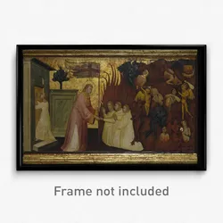 Lorenzo di Niccolò - Saint Lawrence Liberates Souls from Purgatory