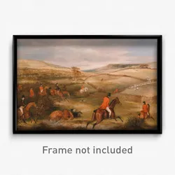 Francis Calcraft Turner - The Berkeley Hunt, 1842- The Chase
