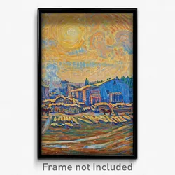 Ester Almqvist - The Sawmill, December sun