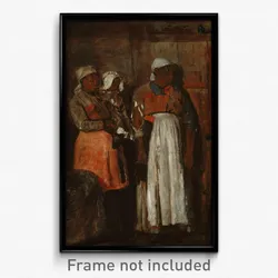 Winslow Homer - A Visit from the Old Mistress