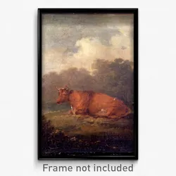 Bourgeois, Sir Peter Francis - Landscape with Cattle (A Cow Resting)