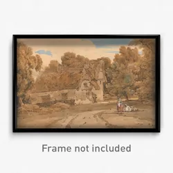 Thomas Girtin - Turver's Farm, Wimbish, Essex